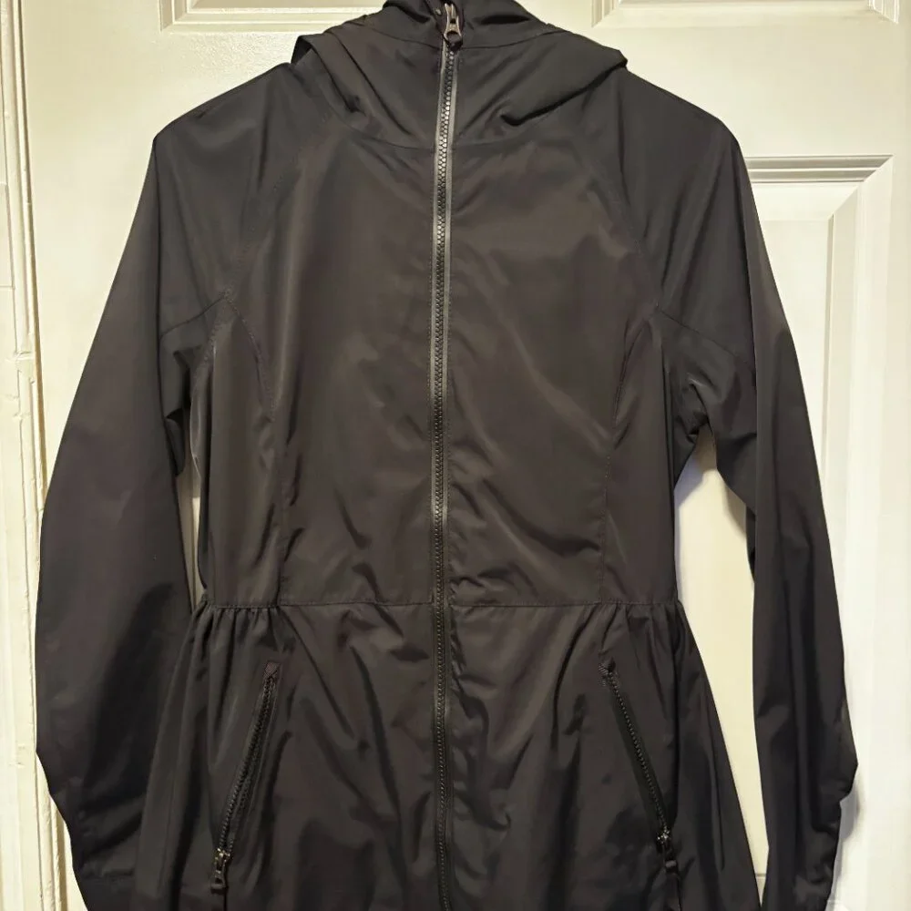 lululemon athletica Black Hooded Utility Jacket